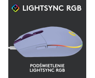 LOGITECH G102 Lightspeed Gaming Lilac - 592501 - zdjęcie 4